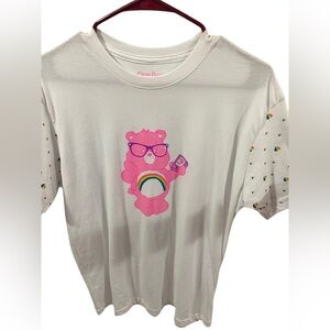 Care Bears  graphic tee size L NWOT